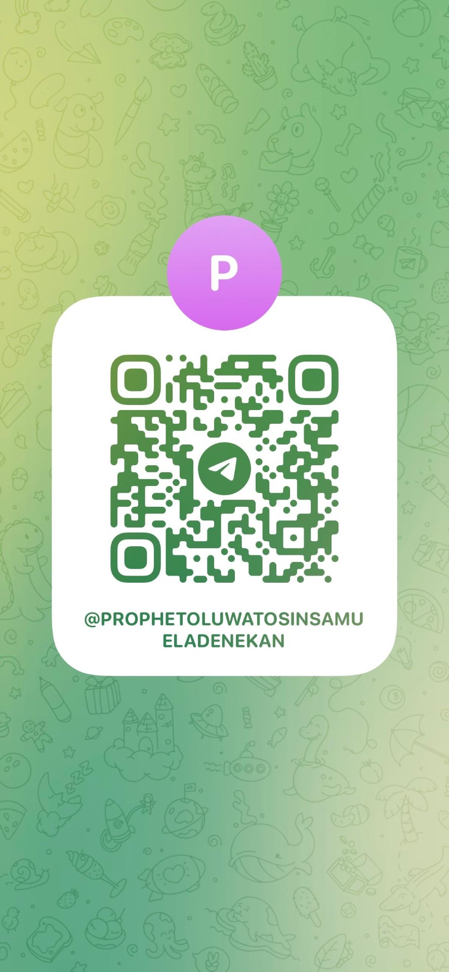Teachings Telegram QR